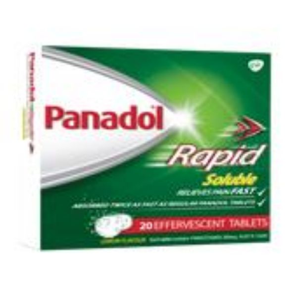 Picture of FIRST AID PANADOL TABLETS 20'S